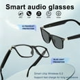 thumbnail image 5 of Smart Wireless 5.3 Glasses: Bluetooth Calls, Music, Sports Headphones, Rechargeable, HiFi Sound, Long Battery, Anti-Blue Light & UV Lenses, Unisex Tech Gift for Birthday/Christmas/Halloween, 5 of 16
