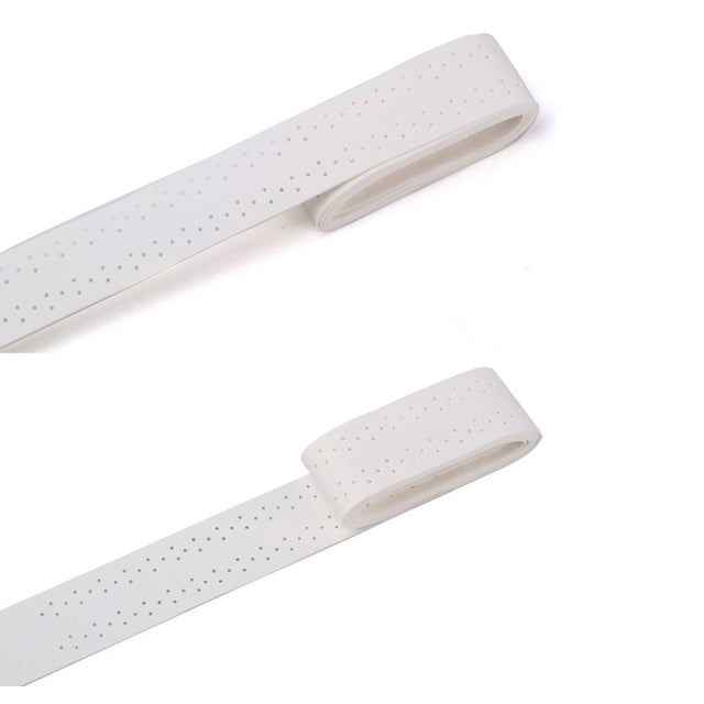 Yimiti 1Pcs Tennis Racquet Handle Grip Racket Tape Badminton Anti-slip Hand Gule,White