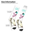 thumbnail image 2 of Naloa Pet Care Grooming Knee Socks, High Socks Long Stretchy Sock Women Knee High Stocking, Long Socks for Women, 2 of 6