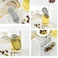 thumbnail image 4 of 2 Pcs Tea Strainer, CAASFOOY Spice Strainer for Cooking,Tea Filter, Floating Stainless Steel Mesh Tea Infuser Oval Loose Leaf Tea for Kitchen Cooking Office Home Supplies (Silver), 4 of 4