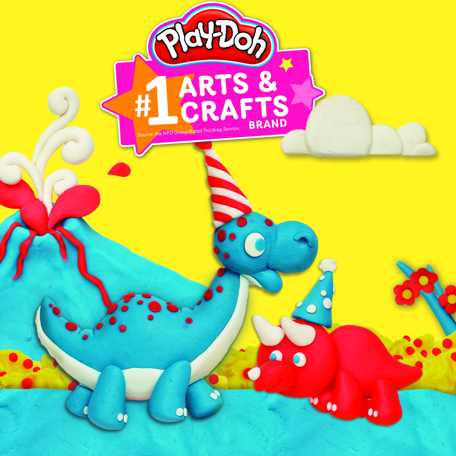 Play-Doh Modeling Compound Rex the Chomper Dinosaur Play Dough Set - 4  Color (4 Piece) 