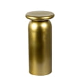 thumbnail image 5 of JONATHAN Y Miles 22.75" Mid-Century Modern Metal Sleek Cylinder Drink Table, Gold, 5 of 8