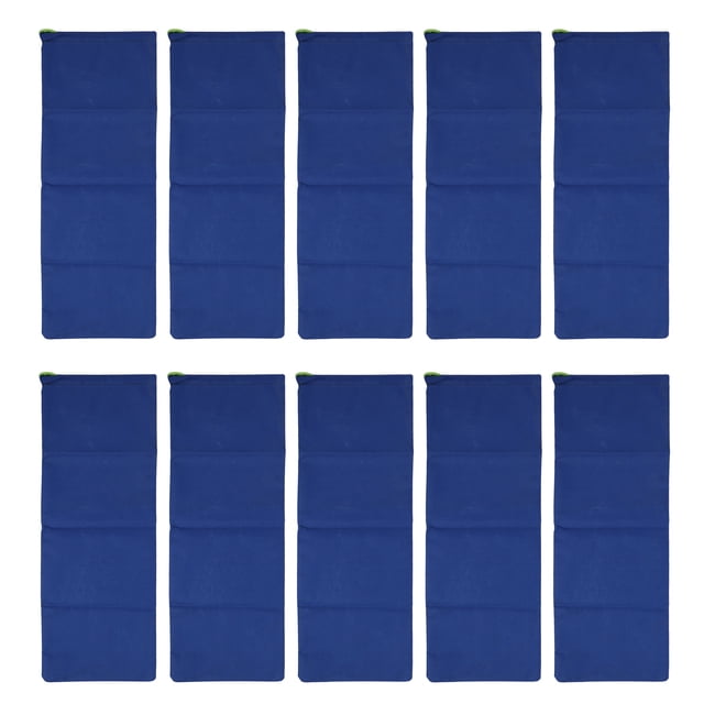Lot de 10 Sacs de Sable Réutilisables pour Barrière contre les Inondations - Sacs Imperméables en Polyester 600D pour Protection contre les Tempêtes et les Ouragans, Idéal pour Portes d'Intérieur, Fenêtres, Garages, sous-Sols - Flexibles, Déployage Rapide