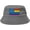 C1788, variant on Pride Rainbow LGBT Flag of Oklahoma Bucket Hat for Women Men Outdoor Sun Hat Summer Beach Travel Fishing Cap