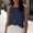 *Navy, variant on ClodeEU Women's Solid Color Crew Neck Denin Tank Top, Casual Sleeveless Jean Tops Black,Women's Plus L
