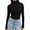 Black, variant on Women'S Long Sleeve Shirts Fall Fashion Basic Thermal Underwear Tops Winter Clothes Dark Purple XXL