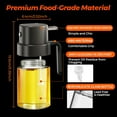 thumbnail image 6 of Oil Sprayer for Cooking, 6.8 OZ/ 200 ML Premium Oil Spray Bottle for Kitchen, Food-grade Olive Oil Sprayer, Portable Oil Mister for Air Fryer, kitchen, Outdoor BBQ and Camping (Black), 6 of 14