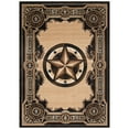 thumbnail image 2 of Allstar Traditional Accent Rug Black 8' x 10' 8' x 10', 2 of 5