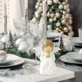 thumbnail image 6 of Lnrkai Guardian Angel Statue, Praying Angel Figurines Christmas Tabletop Ornament Decoration, First Communion Baptism & Memorial Gift for Girls, 6 of 8