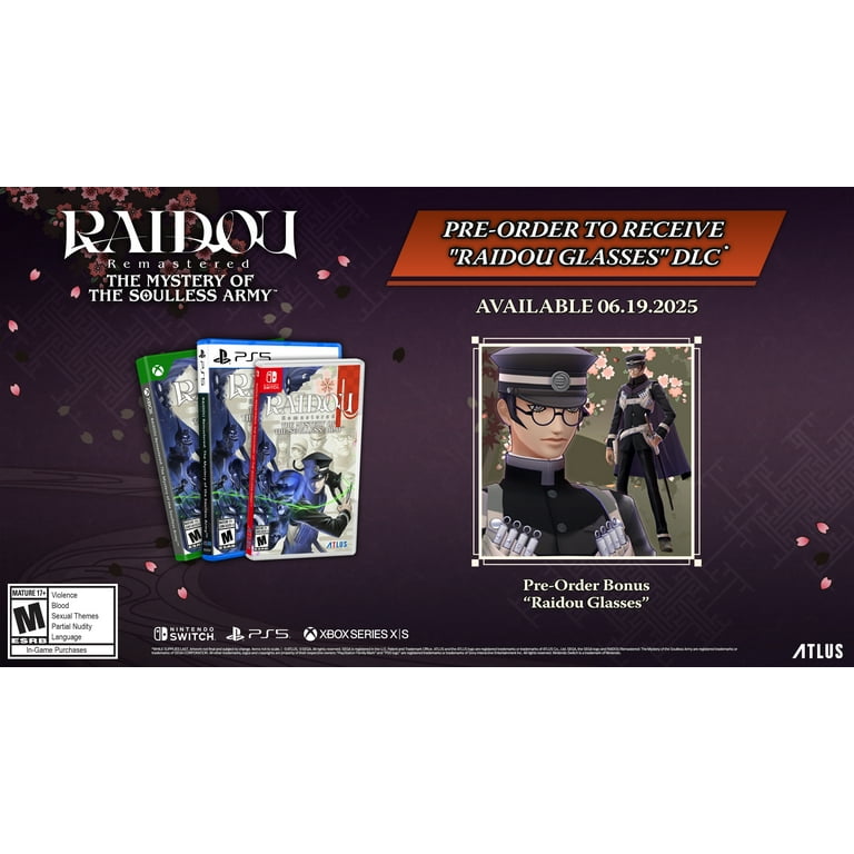 PS5 Raidou Remastered TMotSA – Jeu Vidéo Neuf, Action-aventure, édition Sega
