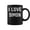 Black, variant on I Love Simon Family Son Daughter Boy Girl Baby Name Coffee Mugs