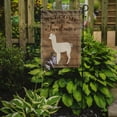 thumbnail image 2 of Caroline's Treasures CK6863GF Alpaca Welcome Flag Garden Size , Small, multicolor, 2 of 3