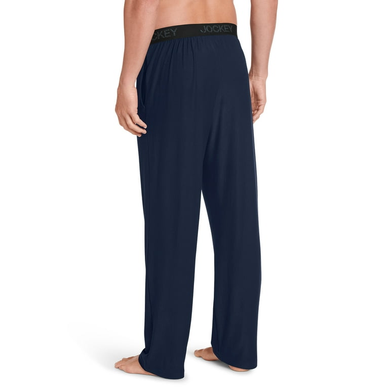 Jockey® Essentials Men's Soft Stretch Sleep Pant, Comfort Sleepwear, Pajama  Bottoms, Soft Loungewear, Sizes Small, Medium, Large, Extra Large, 2XL,  22087 