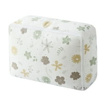 Dademeo Reduced Price! Comforter Storage Bags Queen Size,Oxford Canvas Large Storage Tote Boxes with Sturdy Zippers for Comforter Moving Blankets Clothes Organizer