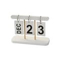 thumbnail image 1 of Calendrier Perpétuel Quotidien à Rabat pour Bureau, Décor de Bureau Réutilisable, Accessoires de Maison, Accessoires de Photographie (Blanc), 1 of 5