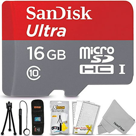 SanDisk 16GB Micro SD Memory Card for Samsung Galaxy S9+ S9 S9 plus S8+ S8 S8 Plus S7 S7 Edge S6 S4 S3 Note 8 Note 7 Note 5 Note 4 A3 A5 A8 A8+ A8 A9 A9 Pro CS Pro C7 C8 C9 Pro On5 On5 Pro