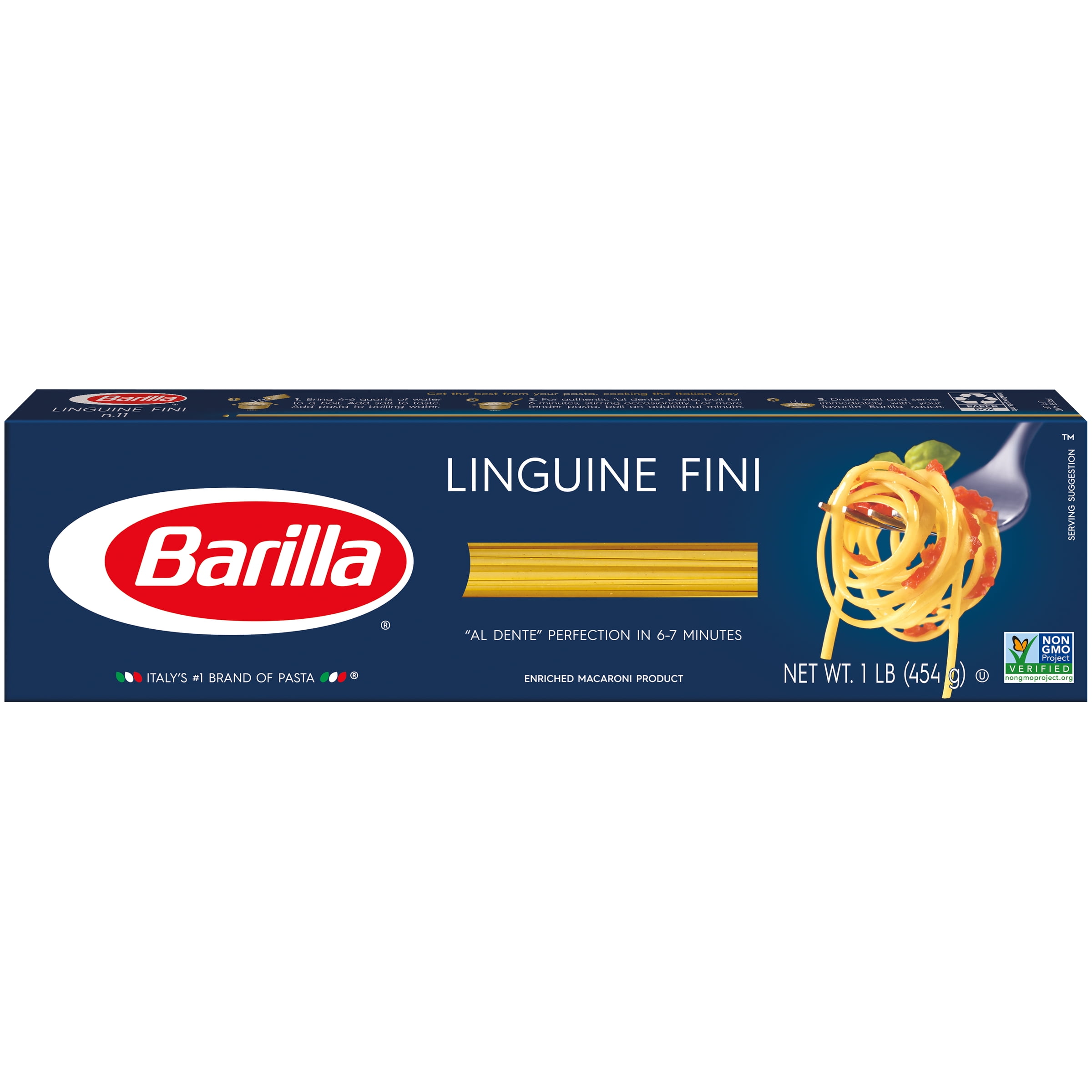 Barilla® Classic Blue Box Pasta Linguine Fini 16 oz