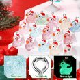 thumbnail image 3 of Christmas Mini Resin Ducks Luminous Tiny Duck Animals Miniature Glow in the Dark Charms,100PCS, 3 of 7