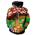 thumbnail image 4 of Sudadera con capucha con estampado de hongos y plantas en 3D para hombres y niños, ropa de calle de moda, sudaderas con capucha, suéteres de invierno unisex, ropa Harajuku, tops, 4 of 5