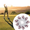 thumbnail image 3 of 9 piezas Deluxe Golf Iron Covers Set número PU accesorios protección guardia para hombres, 3 of 9