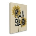 thumbnail image 3 of Stupell Industries Kansas Sunflowers Blossoms State Flower Botanicals Graphic Art Gallery Wrapped Canvas Print Wall Art, Design by Daphne Polselli, 3 of 5