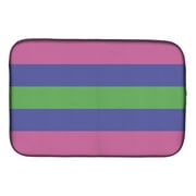 Carolines Treasures CK8007DDM Dish Drying Mat, 14 x 21", multicolor