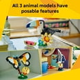 thumbnail image 5 of LEGO Creator 3 in 1 Wild Animals: Tropical Toucan Building Toy - Learning Toy for Girls & Boys, Ages 7+ - 3 Build Options in 1 Set - Birthday Gift - 31173, 5 of 9