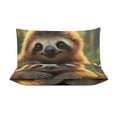 thumbnail image 4 of Sloth Bedding Set with Zipper Closure for Girls & Boys, 4 of 6