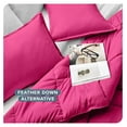 thumbnail image 4 of Kids Comforter Set - Twin/Twin Extra Long Size - Ultra-Soft - Goose Down Alternative - Premium 1800 Series - All Season Warmth (Twin/Twin XL, Pink), 4 of 9