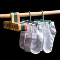 thumbnail image 5 of Vikakiooze 2022 Home Storage and Organization Porous Non Slip Hanger Socks Rack Non Slip Multifunctional Hanger Hook, 5 of 5