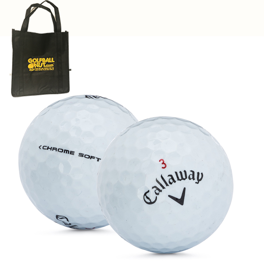 Callaway Chrome Soft Golf Balls, Used, Mint Quality, 36 Pack Walmart