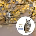 thumbnail image 3 of Fake Owl Decoration Realistic Fake Owl Statue Decoy for Rooftops Patio Yard A, 3 of 6