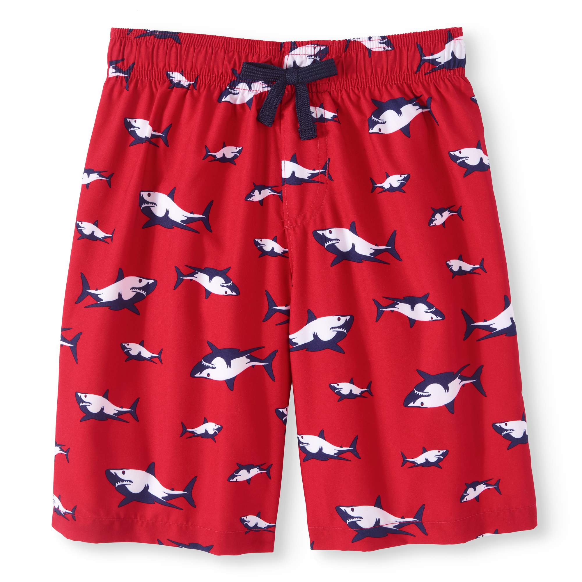 boys shark swim shorts