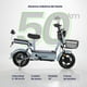 thumbnail image 3 of Bicicleta Eléctrica Motobici R14 Neon EX-1 Frenos de Tambor 350W 0-38 km/h 50km Acero gris, 3 of 10