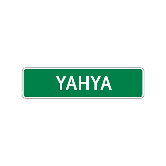Children Name Letter Printed Wall Plaque Decoration Label Indoor Outdoor Unique Novelty Aluminum Metal Sign 4"x18"