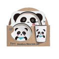 thumbnail image 2 of Five-piece Bamboo Fiber Children's Tableware Animals Pattern Kid Sets, 2 of 5