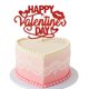 thumbnail image 4 of Topper para pastel WIWUFUE de 10 piezas, rojo con brillo, para San Valentín, 4 of 9