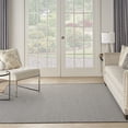 thumbnail image 6 of Nourison Courtyard Indoor/Outdoor Ivory/Charcoal 8' x Square Area Rug (8 Square), 6 of 9