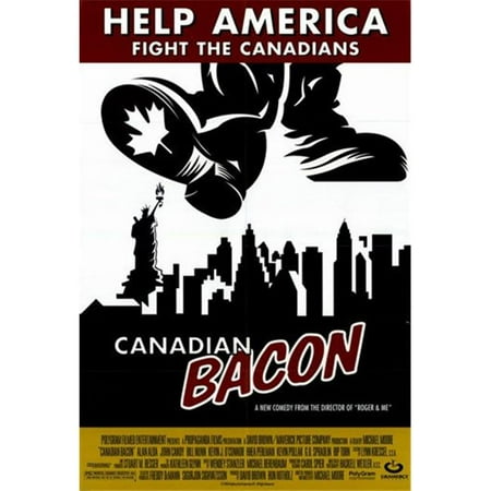 Posterazzi MOV196496 Canadian Bacon Movie Poster - 11 x 17 (Bacon Best Before Date Canada)