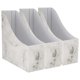 thumbnail image 2 of Sturdy Cardboard Magazine Holder Waterproof Magazine Storage Box Book Bins Desk File Holder Organizer, 2 of 5