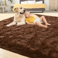 thumbnail image 6 of Lochas Soft Modern Area Rugs Fluffy Living Room Carpets for Children Bedroom Home Decor Nursery Rug,9'x12',Coffee, 6 of 6