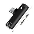 thumbnail image 3 of Type CREATE To 3.5mm Double Charging Sound Link Aluminum Constructed Rapid Device Earphones Jacob Processor For Modern Smartphones, 3 of 8