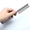 thumbnail image 5 of Professional Fine Cutting Comb, Hair Detangling Comb, Black Carbon Fiber Styling Comb For Curly, Long, Dry, Wet Hair All Types, 5 of 5
