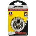 thumbnail image 3 of Brinks Stainless Steel 60mm Keyed Discus Padlock with 5/8in Shackle, 3 of 8