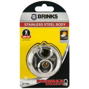 Brinks Stainless Steel 60mm Keyed Discus Padlock with 5/8in Shackle