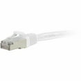 thumbnail image 2 of C2G 3ft (0.9m) Cat6a Snagless Shielded (STP) Ethernet Network Patch Cable, White, RJ45, M/M, 2 of 3