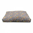 thumbnail image 4 of Whimsical Pet House, Colorful Spotty Pattern with Lively Blossoms Singing Happy Birds Fantasy, Outdoor & Indoor Portable Dog Kennel with Pillow and Cover, 5 Sizes, Multicolor, by Ambesonne, 4 of 5
