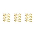 thumbnail image 2 of ZLight 10pcs Ear Clip Converters Earring Accessories Screw/Lever Non-Pierced Handmade with Loop Plastic Pads Findings Type1 3Set, 2 of 6
