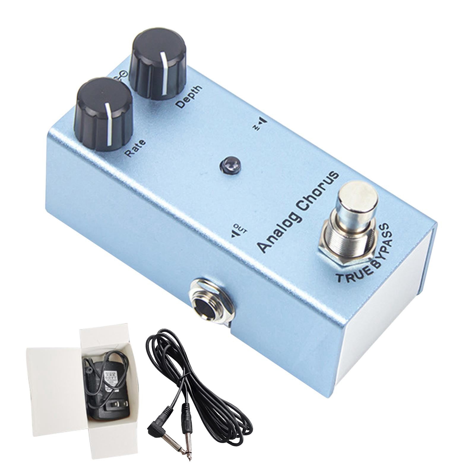 Msgweeeg Guitar Distortion Effects Pedal Metal Overload Reverb Choir Electric Instrument Accessory Sound Effects for Music Performance