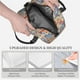 thumbnail image 3 of Disketp Set Of Travel Vintage Lonchera Térmica para Mujer y Hombre, Bolsa de Almuerzo Reutilizable e Impermeable para Trabajo, Viajes y Picnic, 3 of 7